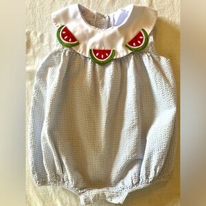 Watermelon Bubble Romper